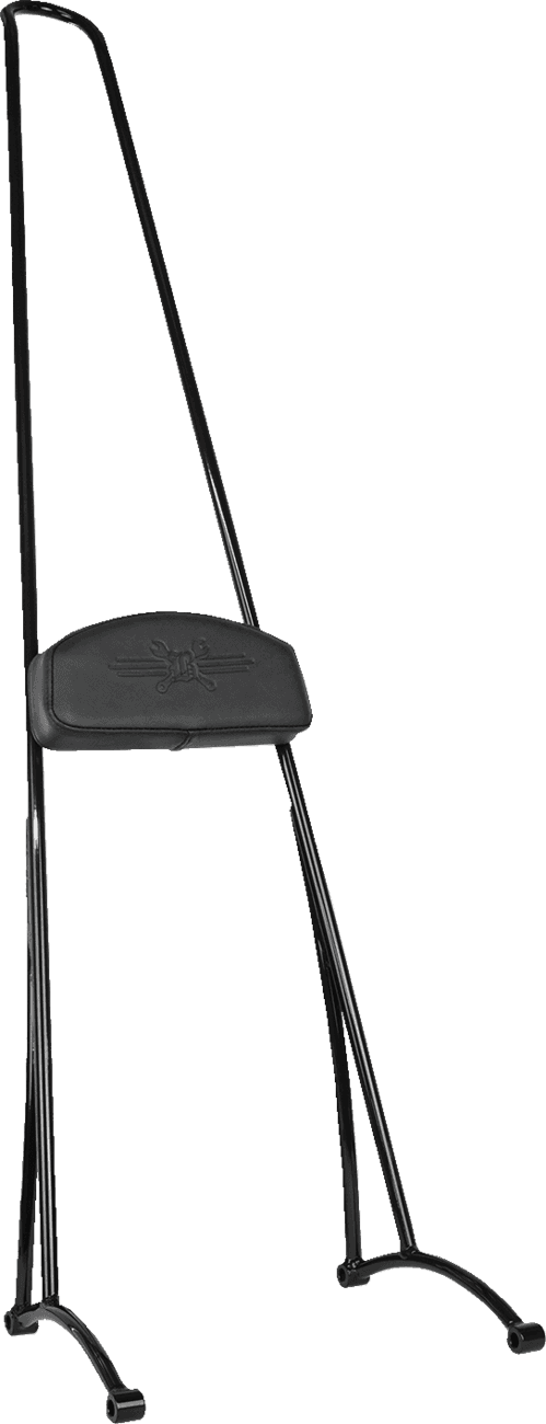 BURLY BRAND 1501-0744 40" Stupid Tall Sissy Bar - Black - HD Sportster '04-'22