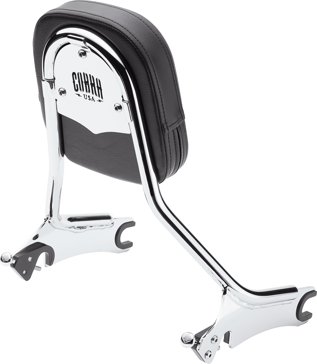 COBRA 1501-0747 Backrest - Tall - Chrome - Chieftain