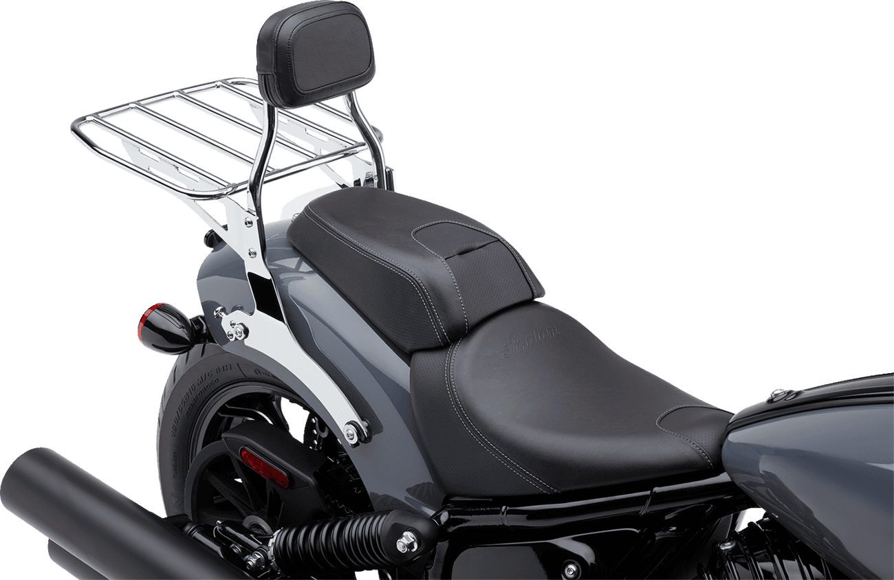 COBRA 1501-0749 Detachable Backrest - Mini - Chrome - Chieftain