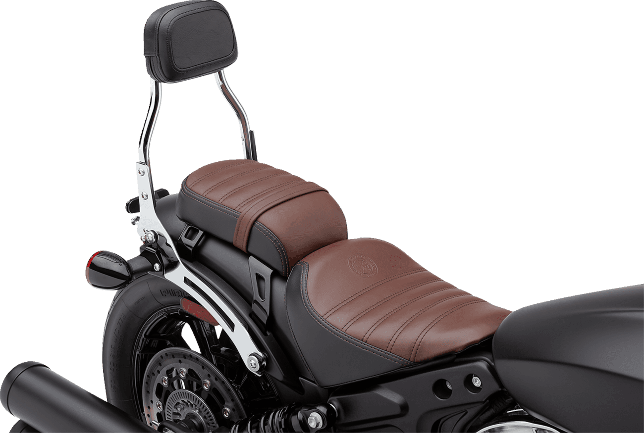 COBRA 1501-0751 Detachable Backrest - Mini - Chrome - Bobber