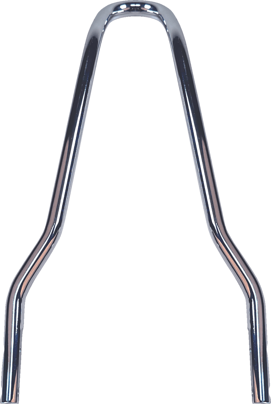 DRAG SPECIALTIES 1501-0781 Round Tapered Sissy Bar - Chrome - 11.49"H x 8.25"W