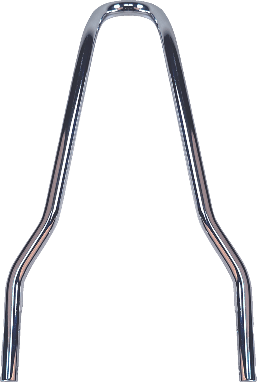 DRAG SPECIALTIES 1501-0781 Round Tapered Sissy Bar - Chrome - 11.49"H x 8.25"W