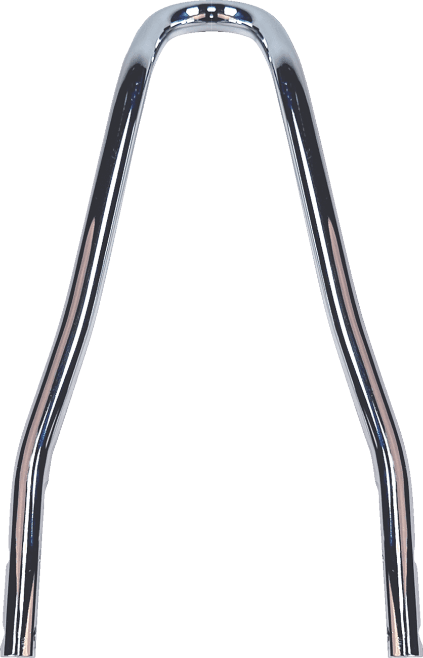 DRAG SPECIALTIES 1501-0784 Round Tapered Sissy Bar - Chrome - 13"H x 6.69"W