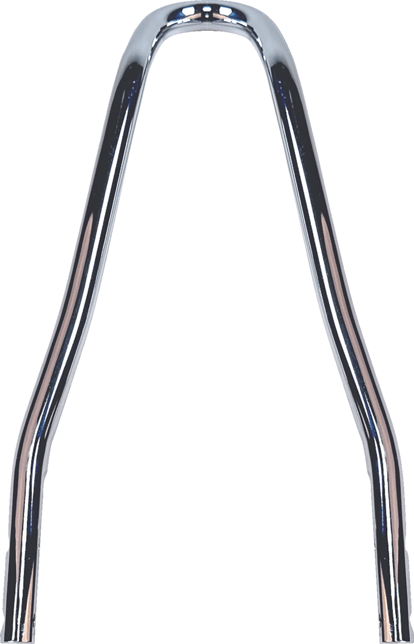 DRAG SPECIALTIES 1501-0784 Round Tapered Sissy Bar - Chrome - 13"H x 6.69"W