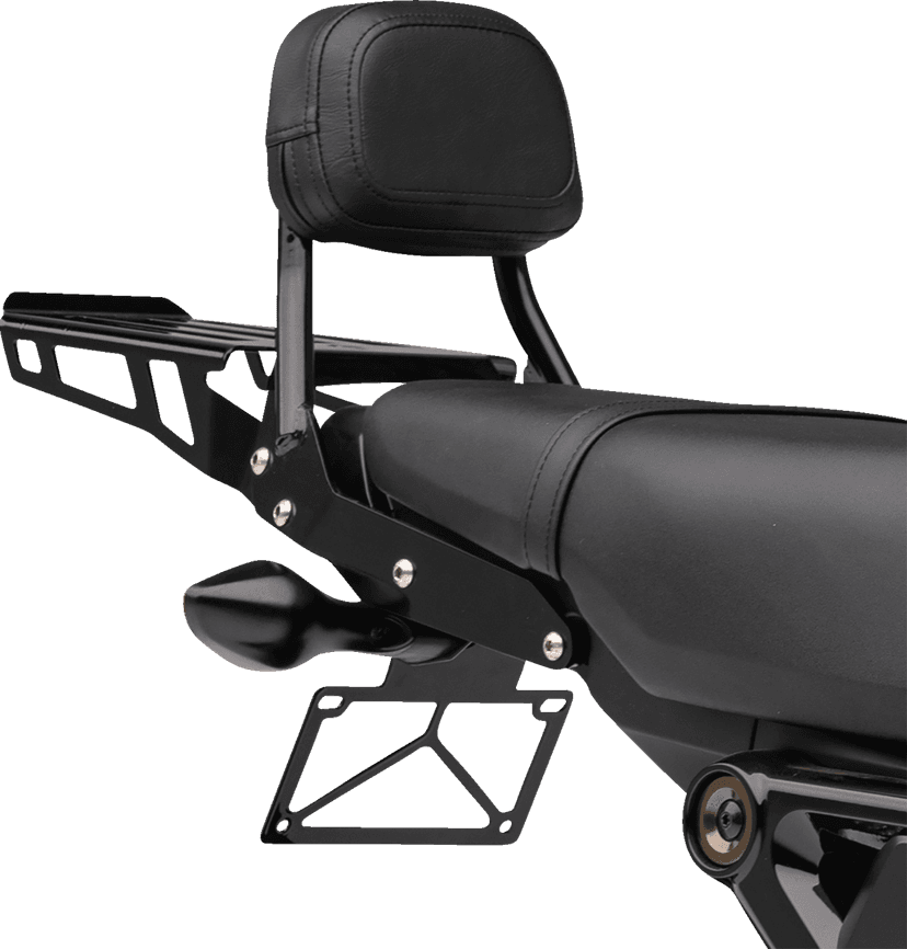 COBRA 1501-0790 Sissy Bar - Mini - Black - Grom — image 1 of 2