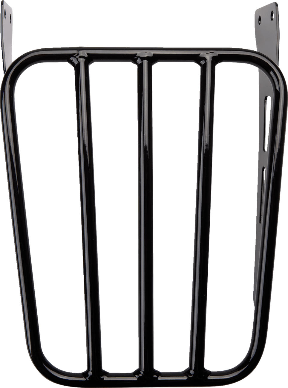 COBRA 1503-0077 Sissy Bar Luggage Rack - Black - Tubular
