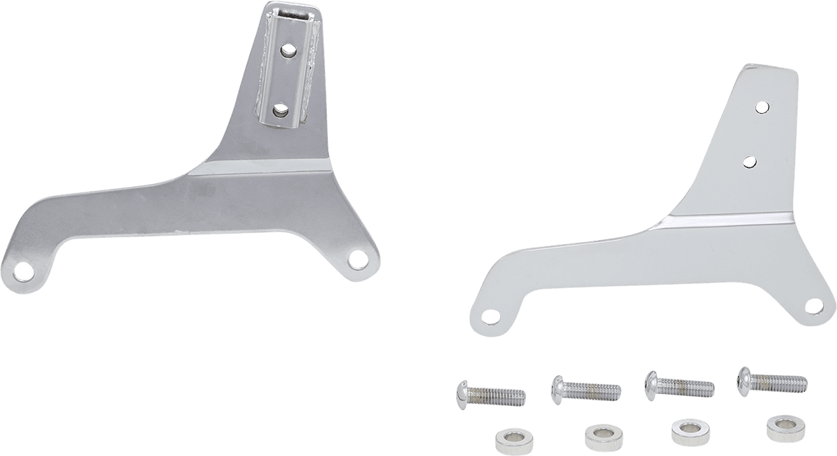 DRAG SPECIALTIES 1504-0067 Side Plates - Chrome
