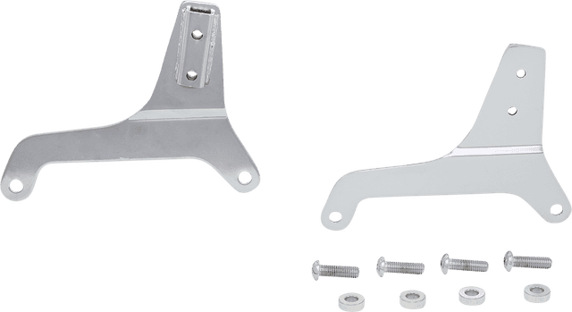 DRAG SPECIALTIES 1504-0067 Side Plates - Chrome