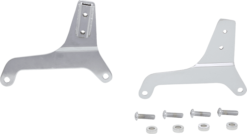 DRAG SPECIALTIES 1504-0067 Side Plates - Chrome