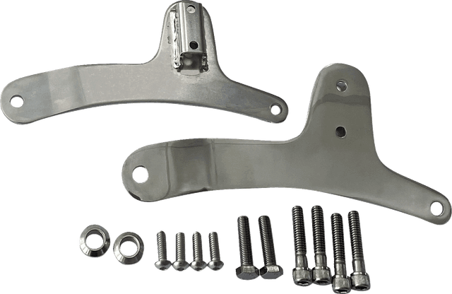 DRAG SPECIALTIES 1504-0109 Side Plates - Chrome