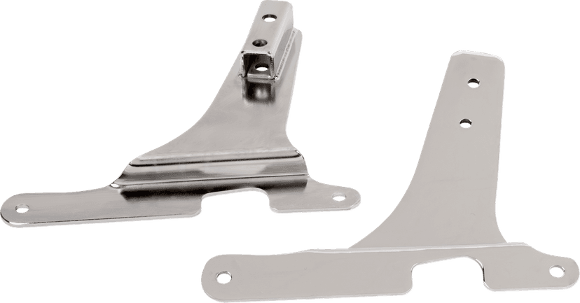 DRAG SPECIALTIES 1504-0110 Side Plates - Chrome — image 1 of 2