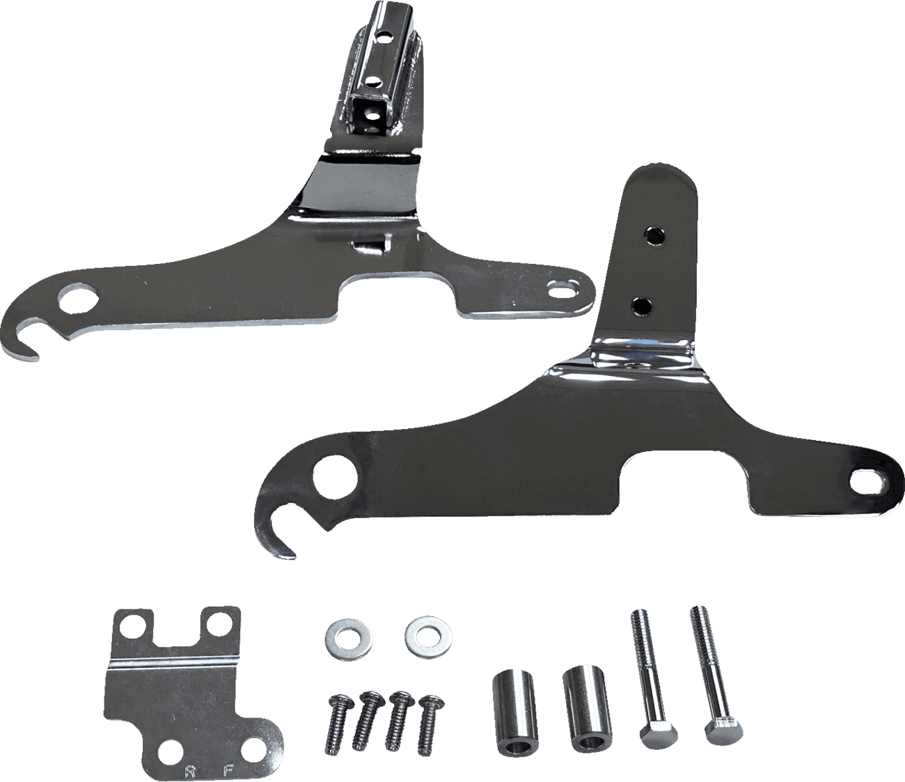 DRAG SPECIALTIES 1504-0112 Side Plates - Chrome