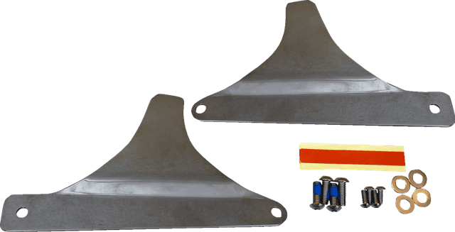 DRAG SPECIALTIES 1504-0113 Side Plates - Chrome