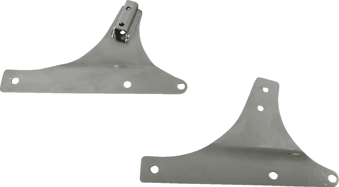DRAG SPECIALTIES 1504-0115 Side Plates - Chrome