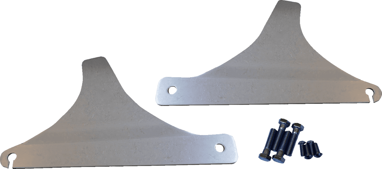 DRAG SPECIALTIES 1504-0116 Side Plates - Chrome
