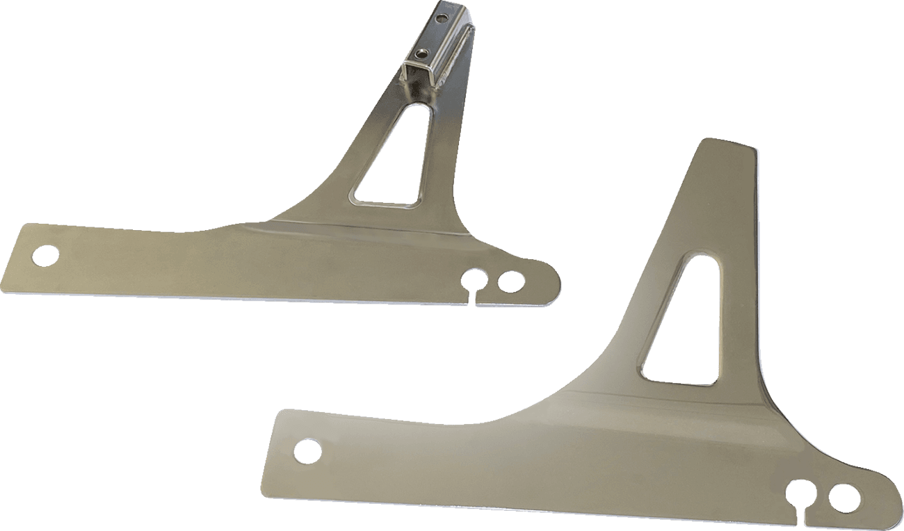 DRAG SPECIALTIES 1504-0120 Side Plates - Chrome