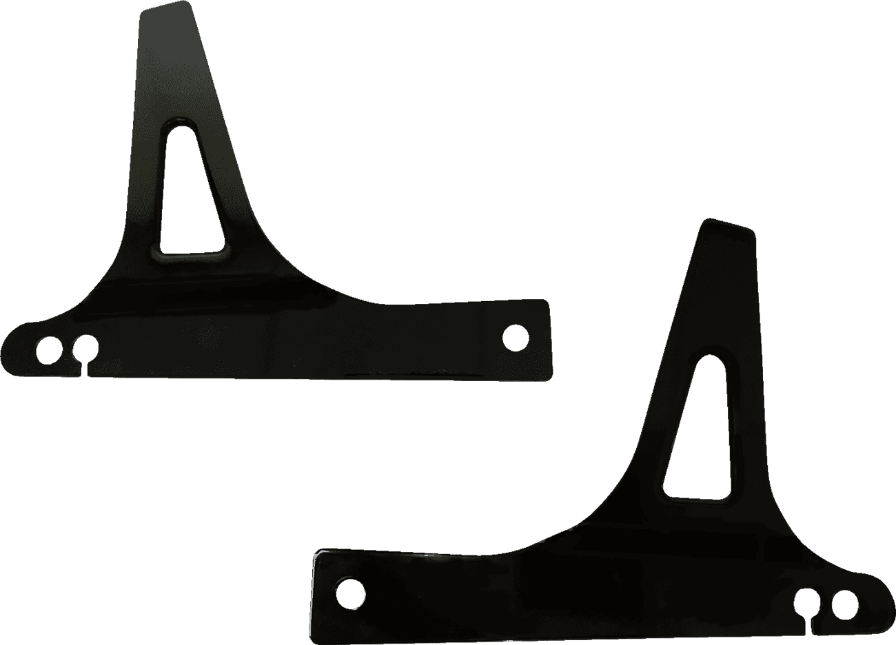 DRAG SPECIALTIES 1504-0121 Side Plates - Black