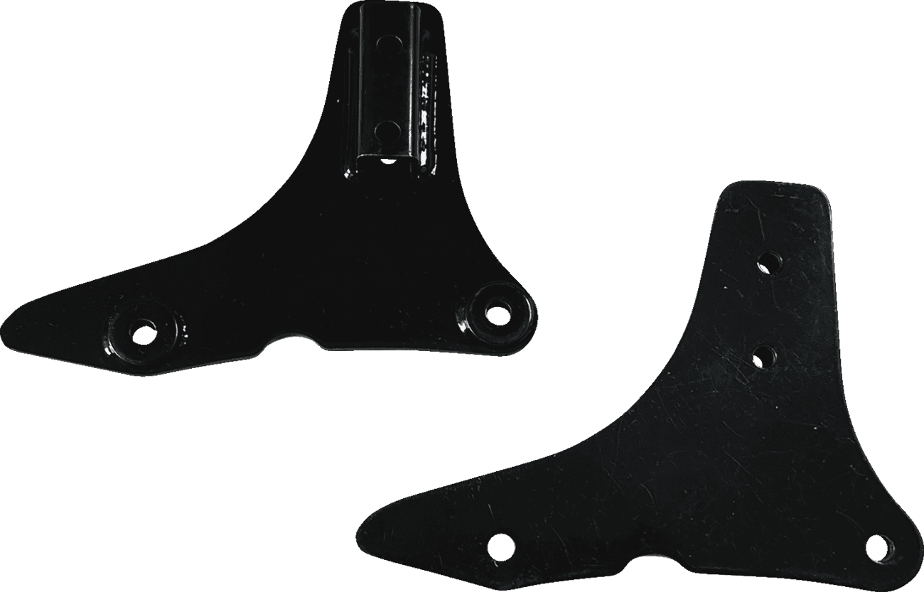 DRAG SPECIALTIES 1504-0124 Side Plates - Black