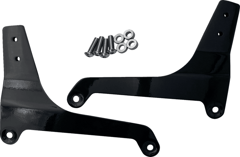 DRAG SPECIALTIES 1504-0127 Side Plates - Black
