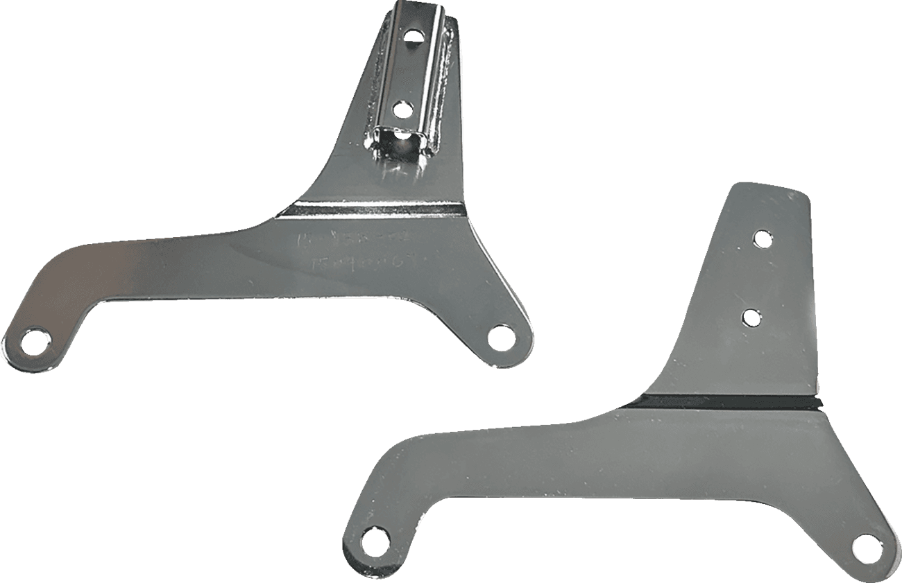 DRAG SPECIALTIES 1504-0128 Side Plates - Chrome