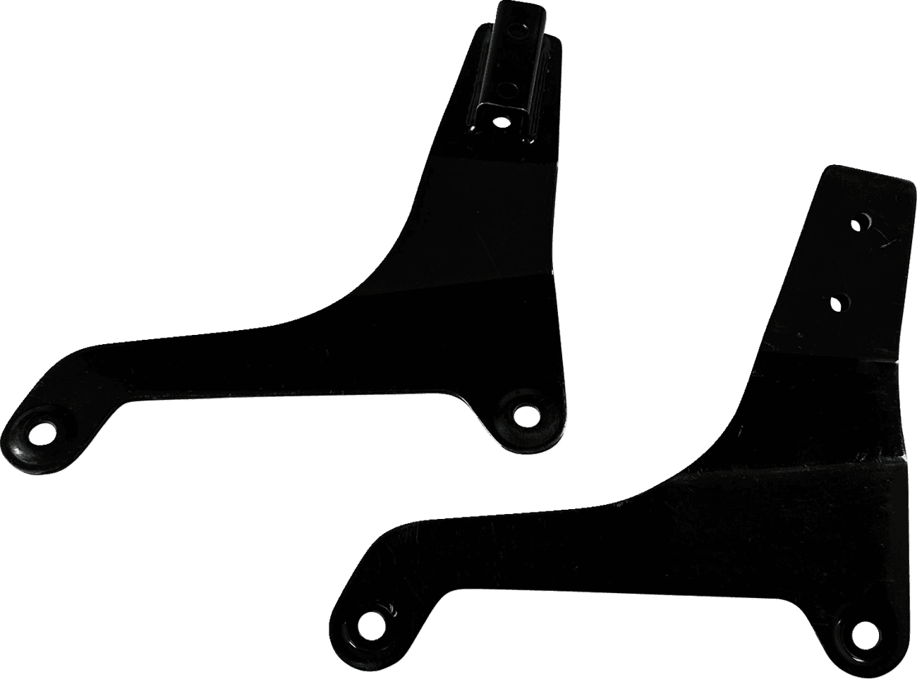 DRAG SPECIALTIES 1504-0130 Side Plates - Black