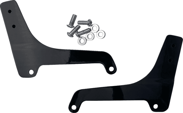 DRAG SPECIALTIES 1504-0131 Side Plates - Black