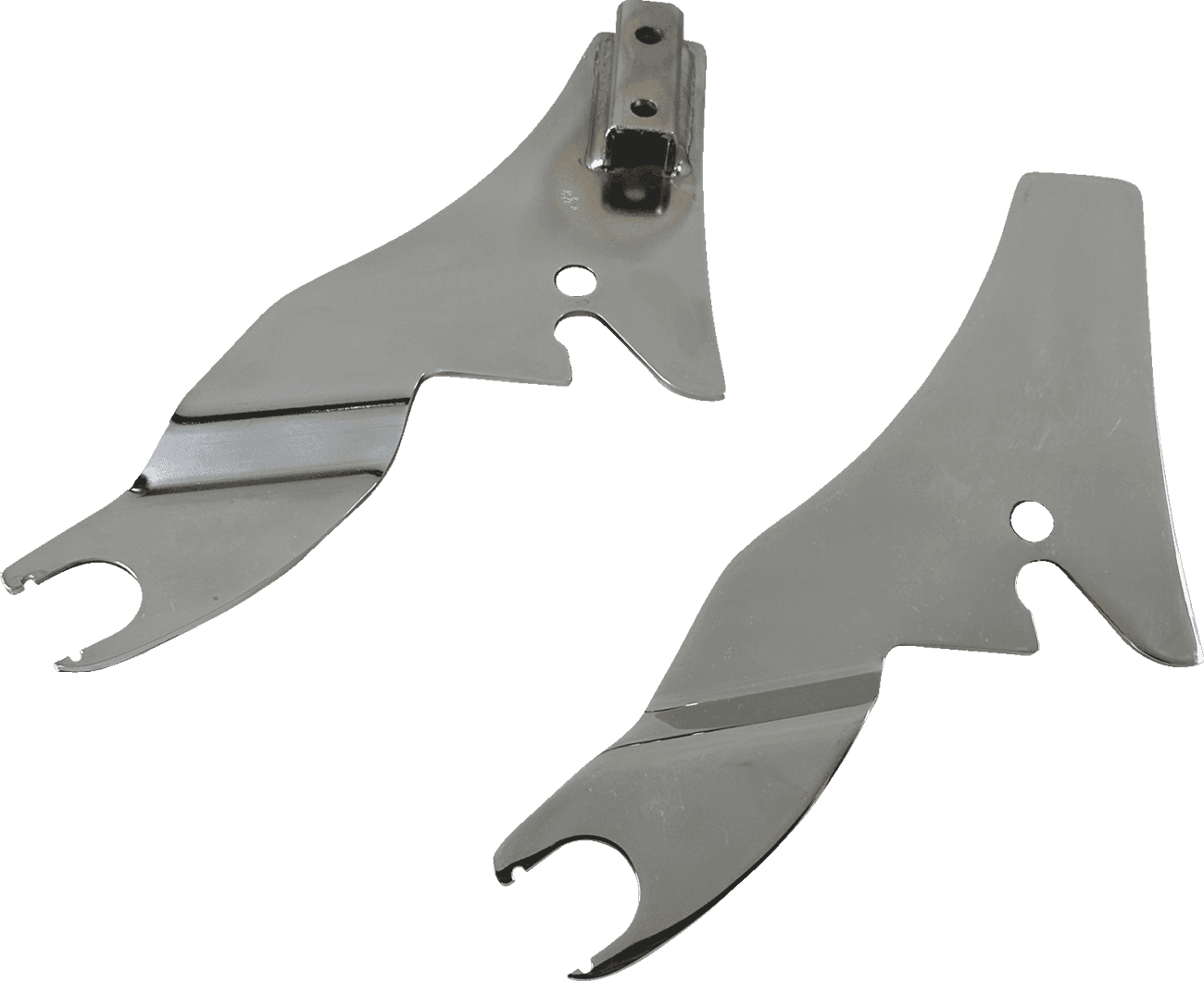 DRAG SPECIALTIES 1504-0133 Quick Release Side Plates - Chrome