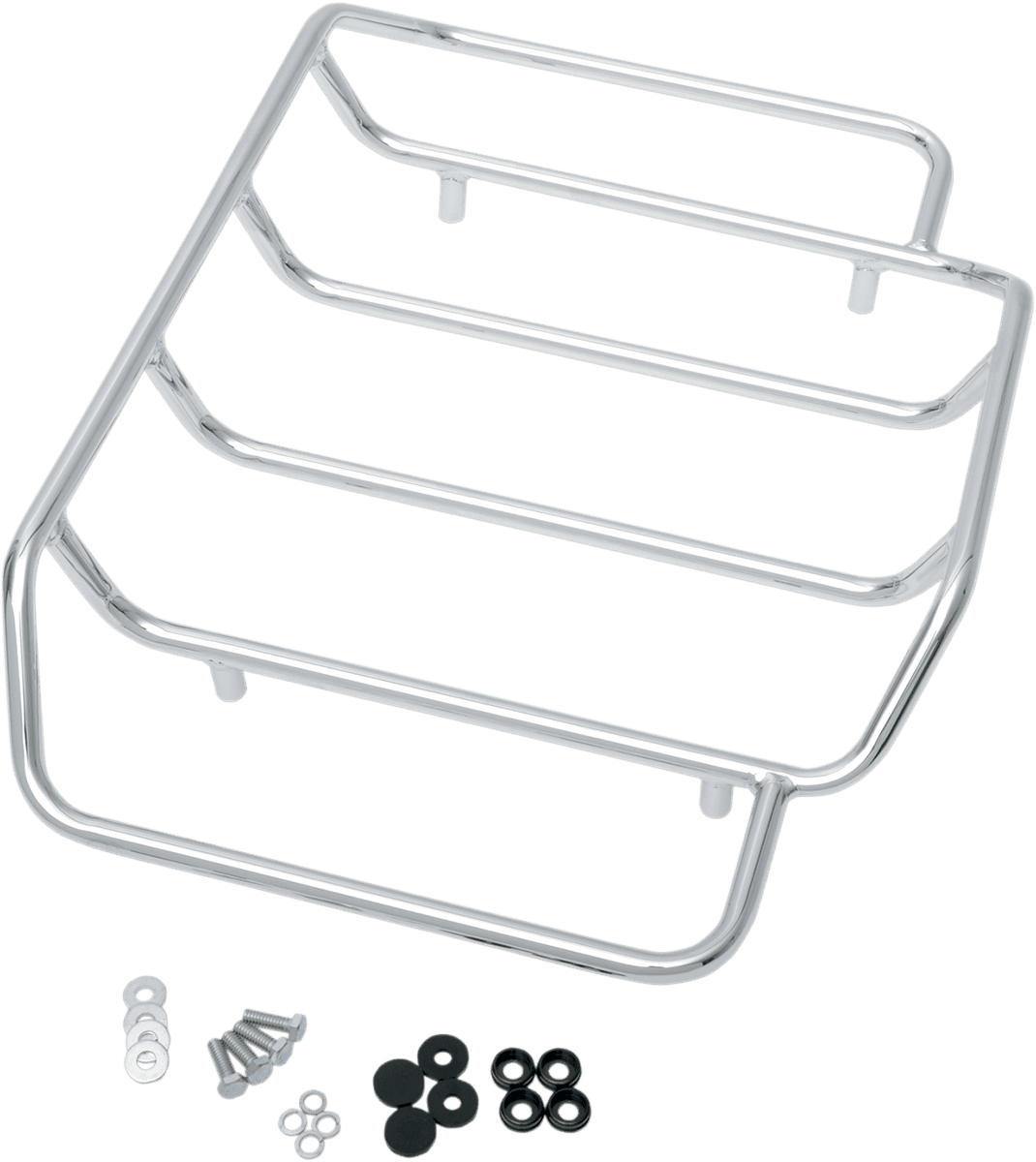 DRAG SPECIALTIES 1510-0163 Tour-Pak® Luggage Rack - Chrome