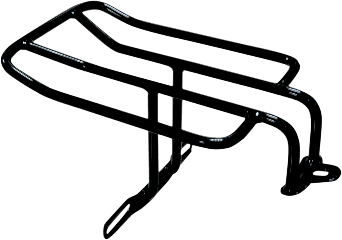 DRAG SPECIALTIES 1510-0185 Luggage Rack - Black - FXD