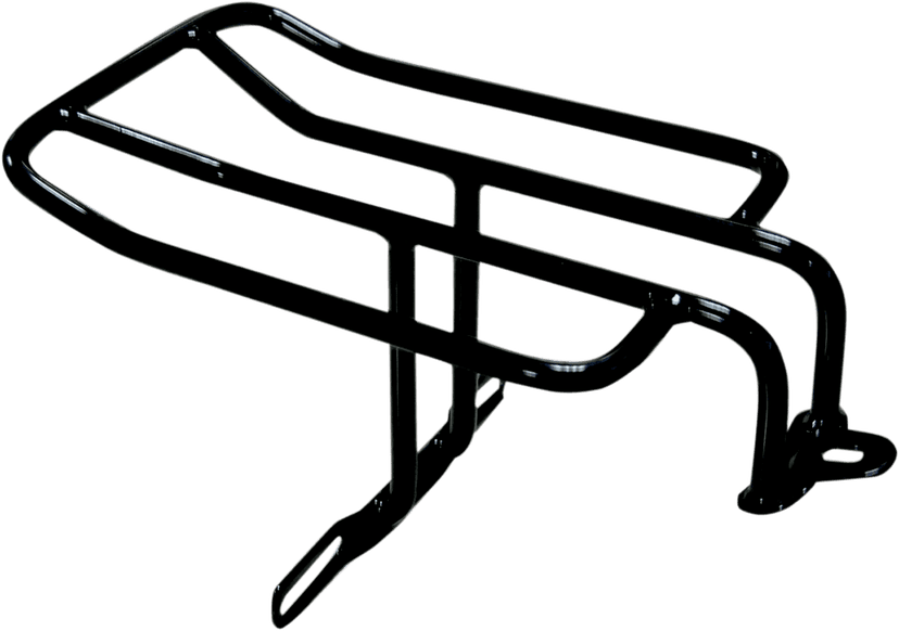 DRAG SPECIALTIES 1510-0185 Luggage Rack - Black - FXD