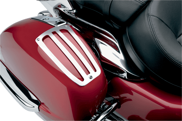 COBRA 1510-0187 Saddlebag Lid Guards - Chrome — image 2 of 2