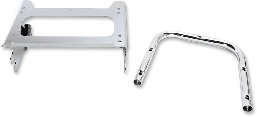 DRAG SPECIALTIES 1510-0240 Tour Box Mount - Chrome