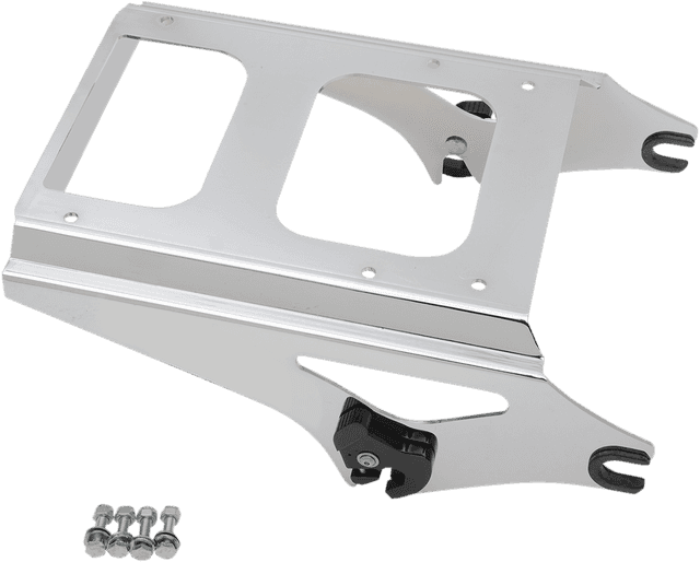 DRAG SPECIALTIES 1510-0242 Tour Box Mount - Chrome