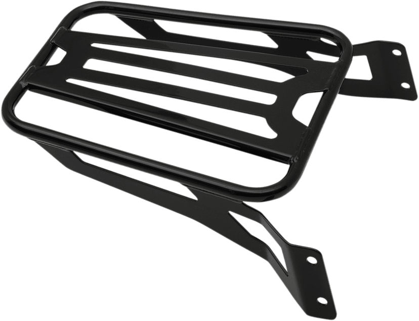 COBRA 1510-0311 Sissy Bar Luggage Rack - Black - Tubular