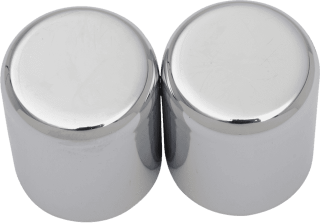 DRAG SPECIALTIES 1510-0316 Docking Covers - Small - Chrome