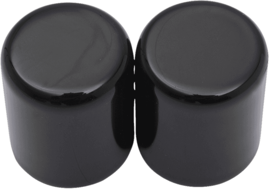 DRAG SPECIALTIES 1510-0317 Docking Covers - Small - Black