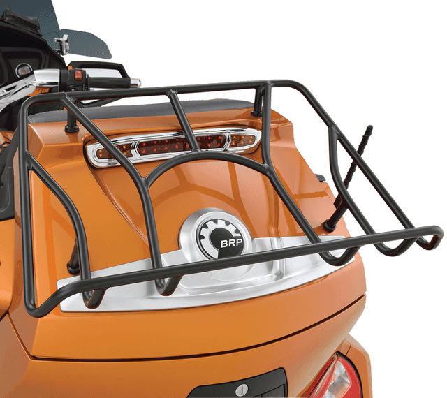 SHOW CHROME 1510-0328 Tour Trunk Luggage Rack - Black — image 2 of 2