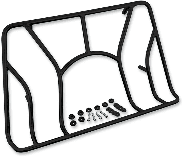 SHOW CHROME 1510-0328 Tour Trunk Luggage Rack - Black — image 1 of 2