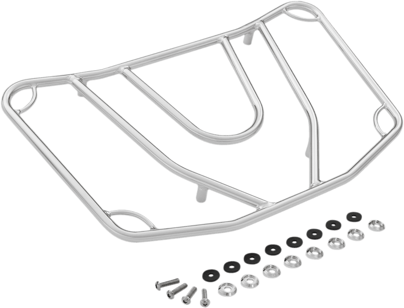 SHOW CHROME 1510-0394 Tour Trunk Luggage Rack - Chrome — image 1 of 2