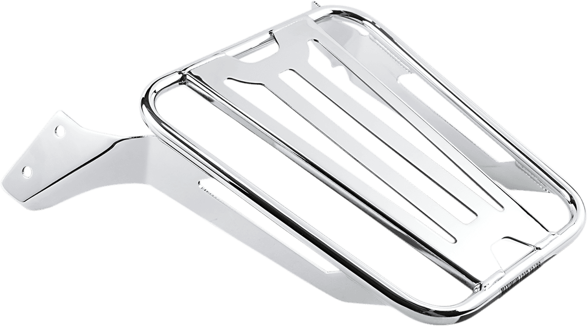 COBRA 1510-0415 Sissy Bar Luggage Rack - Chrome - Tubular