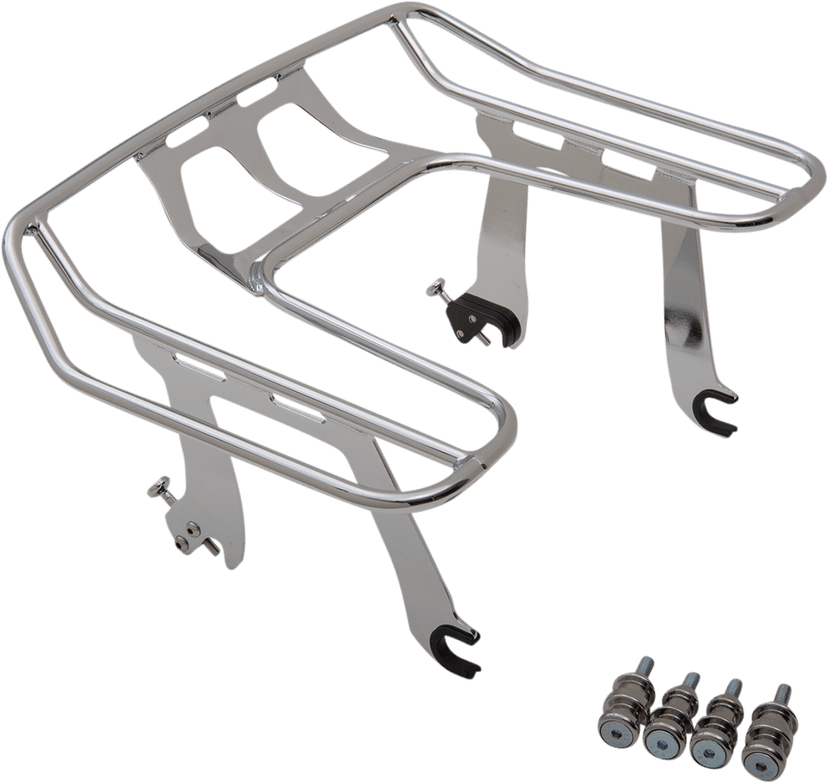 COBRA 1510-0489 Detachable Wrap Around Rack - FLSB - Chrome — image 1 of 2