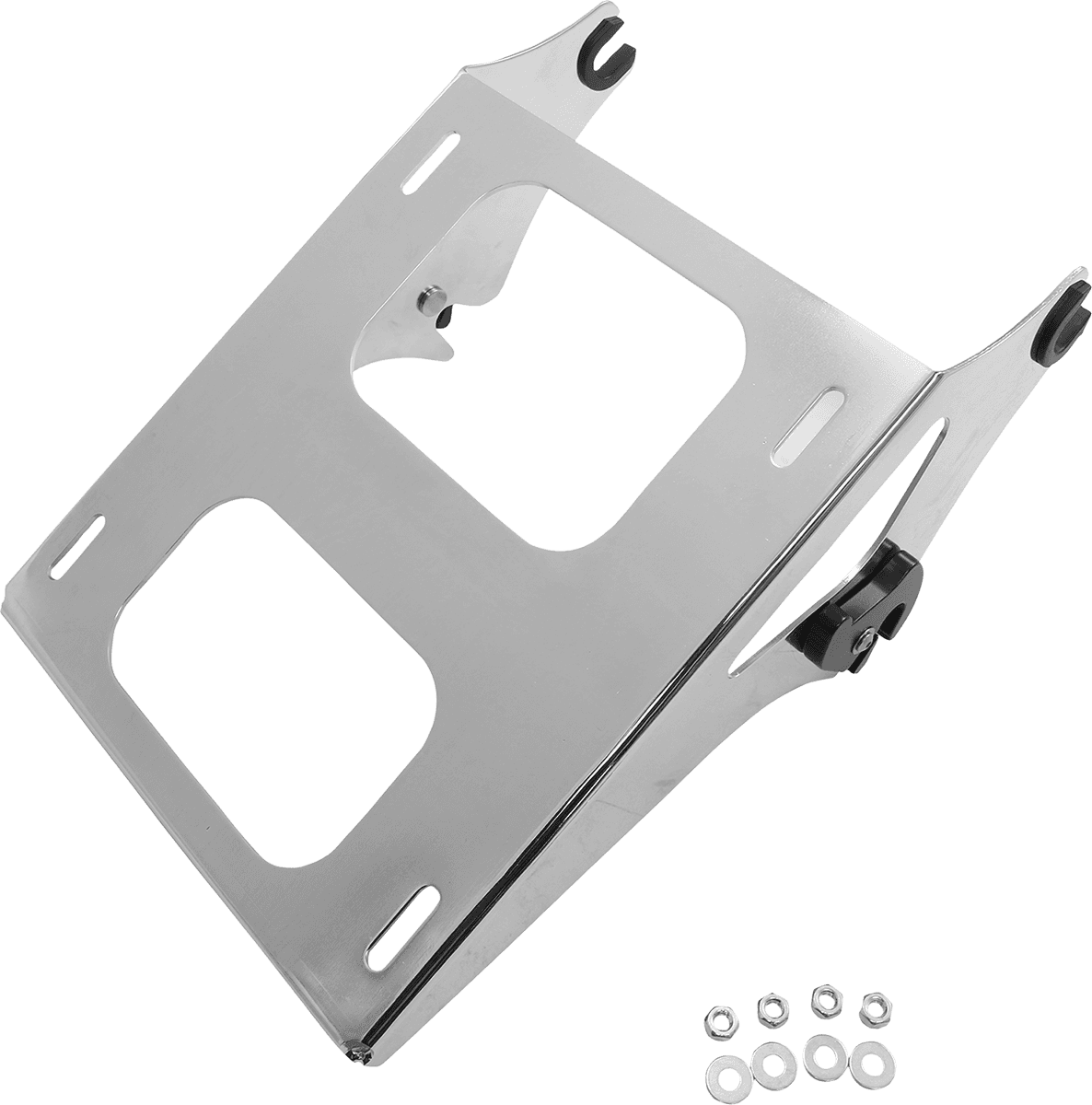 DRAG SPECIALTIES 1510-0964 Tour Box Mount - Chrome