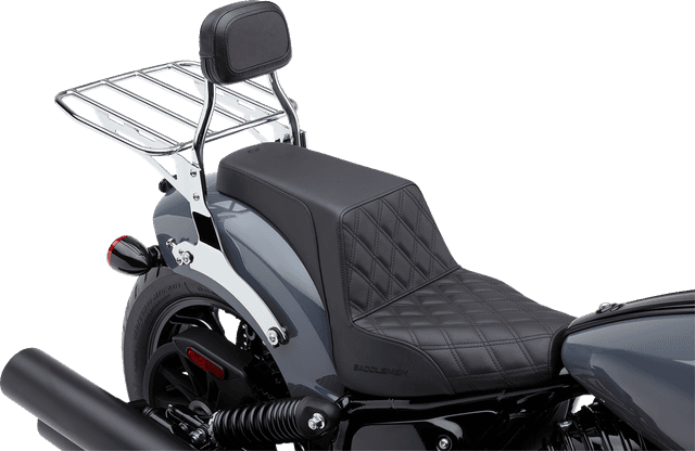 COBRA 1510-0967 Luggage Rack - Wide - Chrome — image 2 of 3