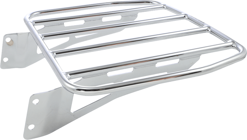 COBRA 1510-0967 Luggage Rack - Wide - Chrome — image 1 of 3