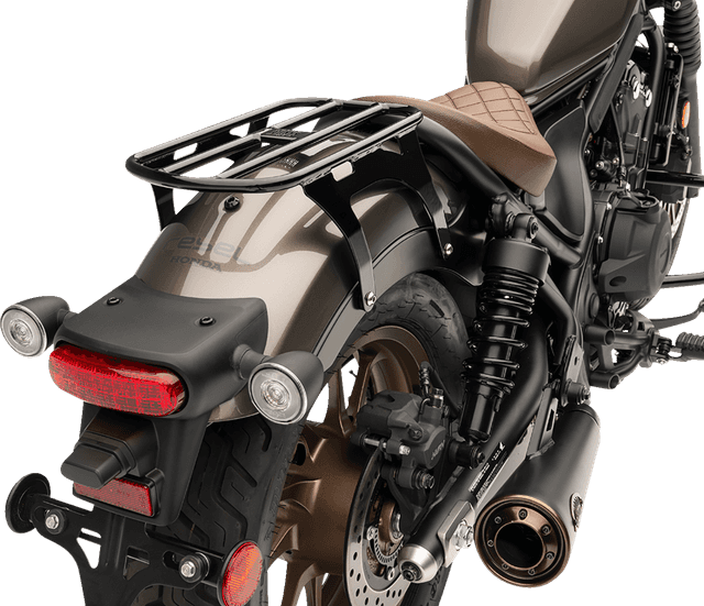 COBRA 1510-1160 Solo Luggage Rack - Tube - Black - Rebel 300/500 — image 2 of 2