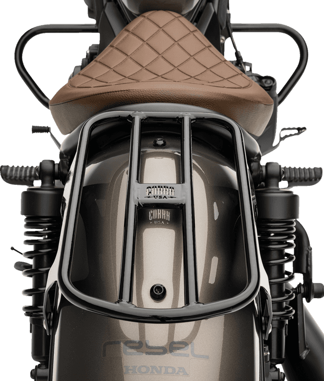 COBRA 1510-1160 Solo Luggage Rack - Tube - Black - Rebel 300/500 — image 1 of 2