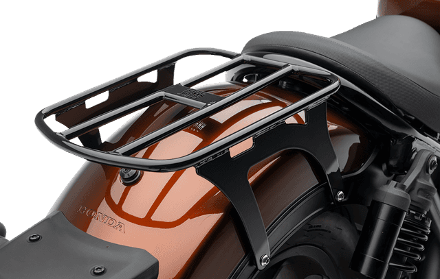 COBRA 1510-1161 Solo Luggage Rack - Tube - Black - Rebel 1100 — image 2 of 3