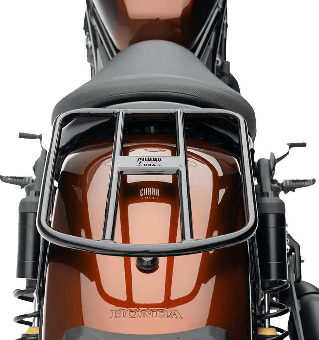 COBRA 1510-1161 Solo Luggage Rack - Tube - Black - Rebel 1100 — image 1 of 3