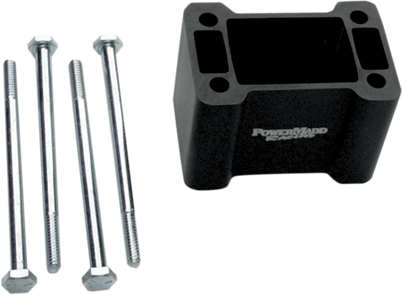 POWERMADD 15503 Straight Handlebar Riser Block - 2" - Arctic Cat/Polaris