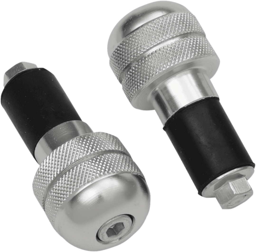 K&S TECHNOLOGIES 156002 Anti-Vibration Handlebar End - Silver
